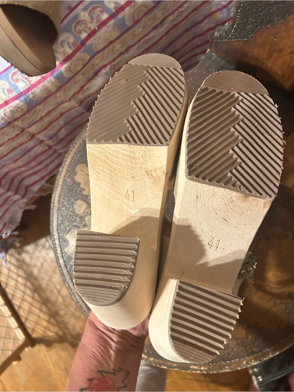 Lotta from Stockholm Highwood Mary Jane Clogs 41 - Picture 4 of 5